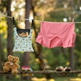thumbnail image 3 of ZIATUBLE Capybara Clothespins Bag Strawberry Storage Hanging Organizer Pack of 2 Washable Hanging Clothespin Bag Large Capacity Clothespin Bag Hanging Storage Organizer Clothesline Outdoor, 3 of 7