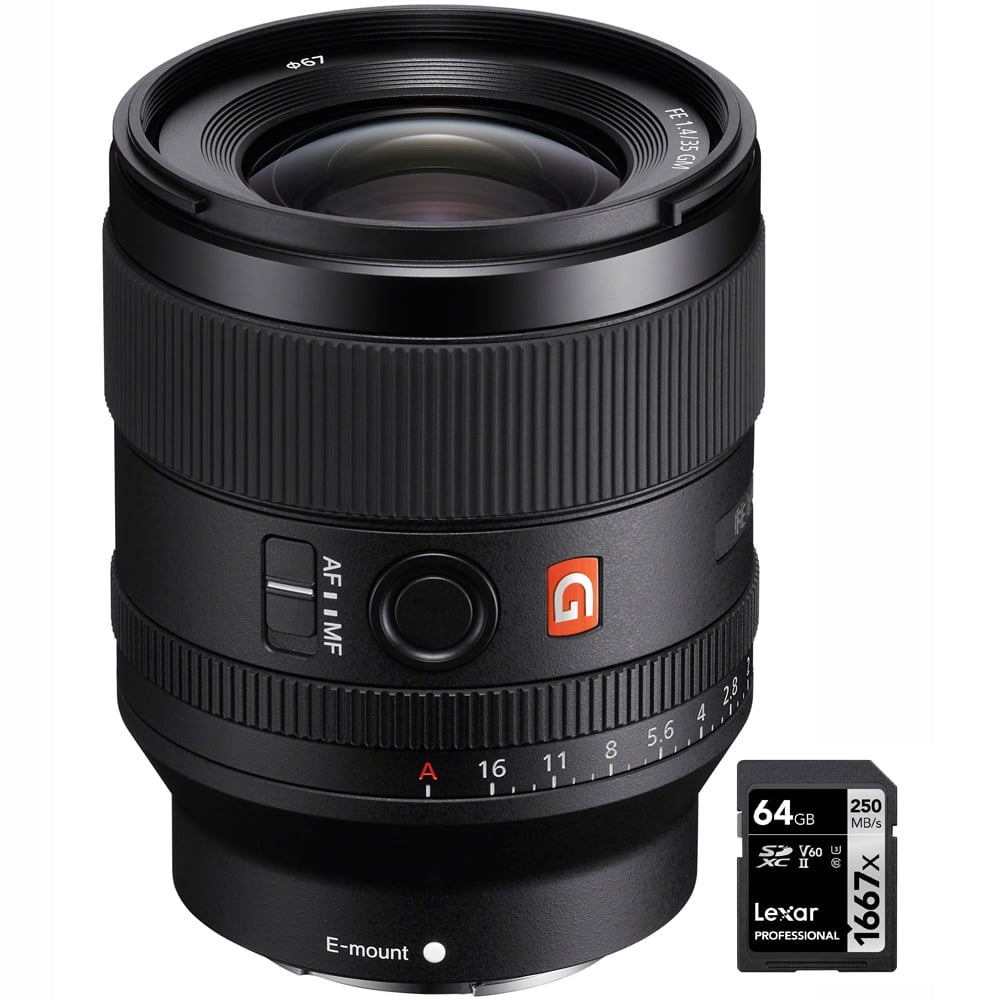 SONY (ソニー) FE 35mm F1.4 GM Sony FE 35mm F1.4 GM Full-Frame Large-Aperture Wide Angle G