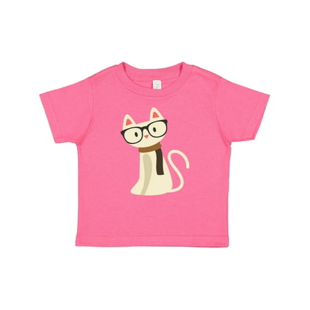 

Inktastic Hipster Cat Gift Baby Boy or Baby Girl T-Shirt