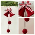 thumbnail image 7 of Nkmbld Christmas Hanging Ornaments Flocking Window Christmas Tree Decorations Pendants for Tree Walls Windows Doors Car Interiors Decors, 7 of 7