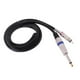thumbnail image 1 of Cable de conector AUX de audio cable de conector de audio de 6.35 mm 2M Fanmusic Cable de conector AUX de audio, 1 of 6