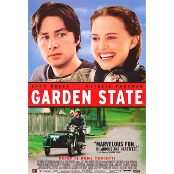 Pop Culture Graphics MOVGF2162 Garden State Movie Poster Print, 27 x 40