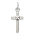 thumbnail image 1 of Auriga 925 Sterling Silver Latin Cross Pendant for Women(L-30mm, W-11mm), 1 of 6