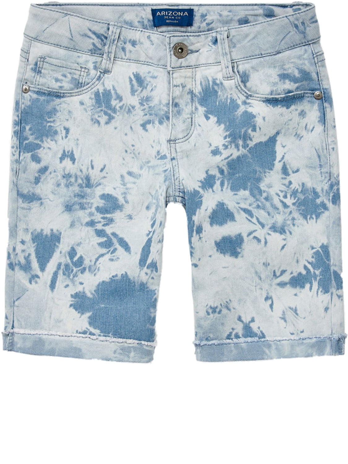 acid wash bermuda shorts