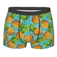 thumbnail image 4 of Goofa Pineapple Printed Men's Boxer Briefs Underwear, Moisture-Wicking Underwear, Trunk,Soft and Breathable Cotton Underwear-XX-Large, 4 of 9
