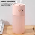 thumbnail image 2 of Injueey Humidificador recargable continuo/intermitente 5V LED difusor de aire para dormitorio generador de niebla de bajo ruido nebulizador de viaje para Humidificadores blanco Injueey HA061667-02B, 2 of 6