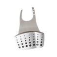 thumbnail image 2 of Ratería de drenaje del soporte de esponja para lavavajillas fáciles de limpiar extraíble con agujeros de desagüe organizador de cepillo soporte para Ranura única, 2 of 7