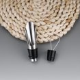 thumbnail image 2 of Pieces Wine Pourer, Wine Pourer with Wine Stopper, Stainless Steel Wine Pourer, Safe and Pollution-Free, Durable, Not Easy to Rust, for Pouring Wine（9.5*3*1.9cm）, 2 of 4