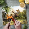thumbnail image 5 of CounterArt Tranquil Moose Tempered Glass Cutting Board 10" by 8", 5 of 7