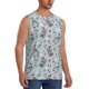 thumbnail image 2 of Balery Winter Gnome And Snowman Camisetas sin mangas para hombre, absorbe la humedad y protege contra el mal olor.-X-Large, 2 of 7