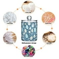 thumbnail image 6 of Yayeee 4 Pack Qtip Holder Bathroom Cotton Swab Canister with Lid Clear Dispenser Set, Easter Eggs, 6 of 6