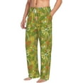 thumbnail image 6 of Logiee Christmas bows Print Pajama Pants for Men,Men’s Pajama Bottoms,Mens PJ Pants with Pockets & Button Fly-Medium, 6 of 6