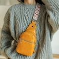 thumbnail image 3 of MUSOIE Small Sling Bag Crossbody Bags for Women Trendy Crossbody Purse PU Leather Chest Bag, 3 of 5