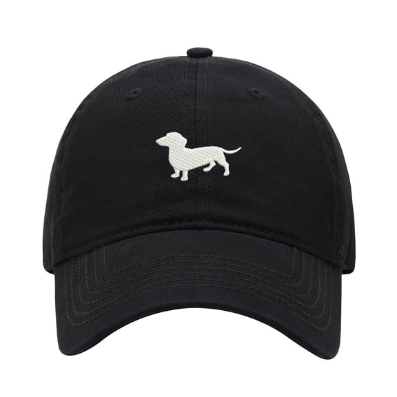 Baseball Cap Embroidered Hat for Dachshund Men's Adjustable Cotton Unisex Embroidery Baseball Caps