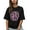 Black, variant on Women's Graphic T-Shirt White M Women's Tops Good Vibes Only Crew Neck Short Sleeve Shirts for Women