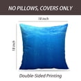 thumbnail image 2 of LALILO Throw Pillow Covers Underwater With Bubbles Sea Water Water Cushion Cover 18" x 18", 2896 Pack, 2 of 6