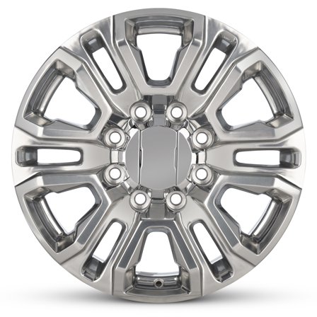 For 2020-2024 GMC Sierra 3500 20 Inch Polished Silver Rim - OE Direct Replacement - Road Ready Car Wheel