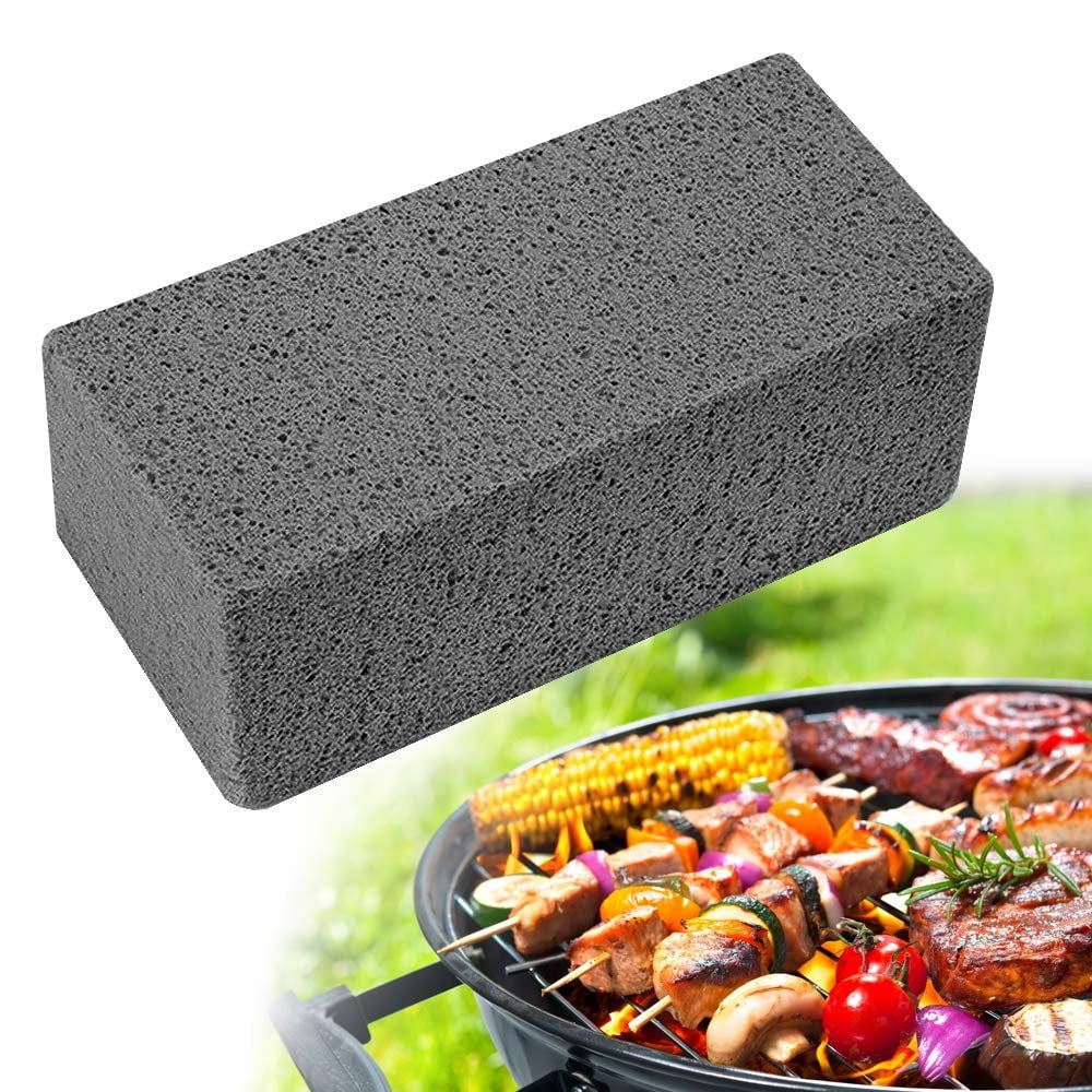 PandaSpa BIG Black Scrubbing Grill Brick Block Pumice BBQ Cleaning