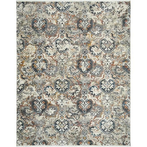 Mayberry Rug OX3187 2X3 2 ft. 1 in. x 3 ft. 3 in. Oxford Lola Area Rug, Rust