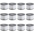 thumbnail image 1 of Hot Tub Filters for Mspa Filter, Spa Filter for MSpa Inflatable Pools Filter Cartridge 2 Layers of Fiber Filtration for Mspa Swimming Pool Cleaning and Maintenance, Crystal Clear Water Flow, 1 of 5