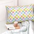 thumbnail image 4 of Salouo Colorful Rubber Duck Pattern Pillow Cases,1PC Pillow Covers with Envelope Closure Decorative Pillow Case for Bed Couch,Pillows Not Included-20"x30", 4 of 6
