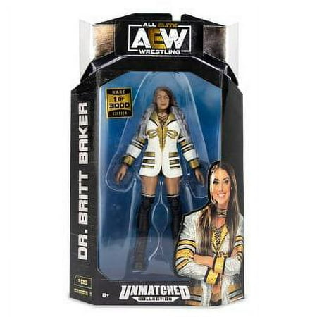 All Elite Wrestling Britt Baker RARE Action Figure - AEW Unmatched Collection Figure - Series 1