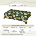 thumbnail image 6 of XMXY Table Cloth Rectangle Table, Daisy Floral Pattern Dining Table Cover Waterproof Washable Outdoor Tablecloth, 54 X 72 Inch, 6 of 8