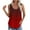 Red, variant on Aofany Tank Tops for Women Summer Sleeveless Gradient Blouse Eyelet Embroidery Flowy Shirts Scoop Neck Loose Tunic Tops
