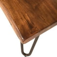 thumbnail image 4 of World Interiors Grandby Acacia Wood Live Edge Coffee Table in Walnut, 4 of 10