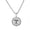 Aries, variant on PAMTIER Men's Women's Stainless Steel Creative Birthday Flower Pendant 12 Constellations Signet Zodiac Necklace Silver Black Taurus