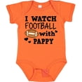 thumbnail image 3 of Inktastic I Watch Football with My Pappy Boys Baby Bodysuit, 3 of 5