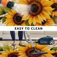 thumbnail image 5 of Sunflower Outdoor Rug for Patio/Deck/Porch, Non-Slip Large Area Rug 6 x 9 Ft, Oil Painting Summer Botanical Indoor Outdoor Rugs Washable Area Rugs, Reversible Camping Rug Carpet Runner, 5 of 8