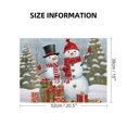 thumbnail image 2 of WYYP Snowman Christmas Tree Presents Wooden Puzzle - Challenging Difficult Wood Puzzles for Adults 500 PCS, 2 of 6
