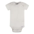 thumbnail image 6 of Gerber Baby Neutral 6-Pack Short Sleeve Bodysuits, Sizes Preemie - 24 Months, 6 of 10
