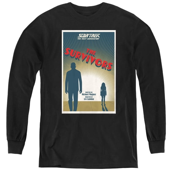 Star Trek - Tng Season 3 Episode 3 - Youth Long Sleeve Shirt - Medium