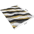 thumbnail image 4 of Black White Marble Gold Wave Pattern Blanket,Comfortable Soft Flannel Throw Blanket,All Season,Warm Lightweight Blankets for Sofa Bed Couch Living Room Chair,60"x80", 4 of 4