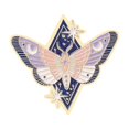 thumbnail image 1 of Broche de serie animal creativo, diseño exquisito, conjunto de piezas de mariposa luminosas de dibujos animados, accesorios de insignia, 1 of 5