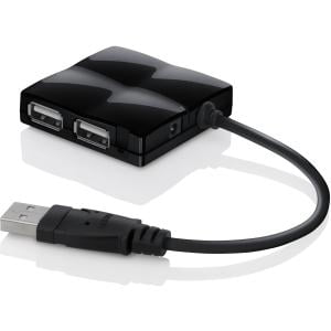UPC 722868823316 product image for 4PORT USB 2.0 TRAVEL HUB NPS BLACK CLAMSHELL | upcitemdb.com
