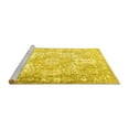 thumbnail image 2 of Ahgly Company Machine Washable Indoor Rectangle Persian Yellow Traditional Area Rugs, 3' x 5', 2 of 4