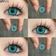 thumbnail image 4 of UYAAI lentes de contacto de Color Cosplay para ojos, lentes rojas de Anime, cosméticos, lentes de Color negro, lentes blancas de gran diámetro para Halloween, 4 of 4
