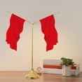 thumbnail image 3 of Metal Flag Pole Holder Iron Desktop Stand Stable Base Perfect for Office Decor 1 Pack, 3 of 6