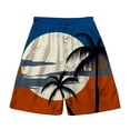 thumbnail image 4 of MuXiKeJi Clothes 9 Inch Men Swim Trunks with Mesh Lining Quick Dry Breathable Pockets for Summer Beach Cruise Water Park, 4 of 5
