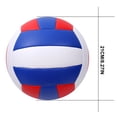 thumbnail image 4 of Volleyball Ball Official Size 5 - Soft Elastic Training Volleyball for Indoor Outdoor Court Sand & Backyard, JASKFLY, 4 of 8