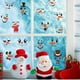 thumbnail image 3 of Toystoory Juego de pegatinas de cara de muñeco de nieve divertido PVC Navidad expresión pared calcomanía DIY autoadhesivo nevera decoración Decoración del hogar Toystoory HA007972-00, 3 of 6