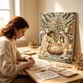 thumbnail image 6 of Nativity Scene Diamond Painting Kit, 5D DIY Jesus Pearl Art Kit for Adults, Jesus Christ & Religious Christmas Wall Decor with Frame, Christian Mosaic Craft Kits for Home Wall, C, 6 of 6