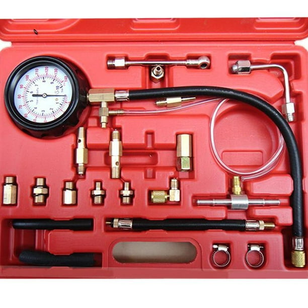 Tu114 Fuel Injection Pump Pressure Gauge Injector Test Kit Car Tool