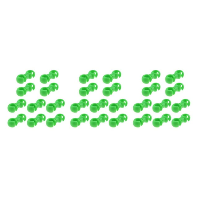 facefd 1/2/3/5 10 Pcs Clips de Style S pour Câble de Frein Guide de Tuyau de Boucle Vélo Vert 10 Pcs 3 Pcs