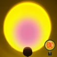 thumbnail image 1 of OUSITAID LED Dusk Lamp Projector Sunset Lamp Adjustable 360 Degree Romantic Visual Mood Lighting Lamp for Living Room Bedroom, 1 of 8
