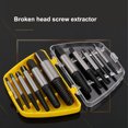 thumbnail image 3 of QualitChoice Damaged Screw Extractor Spiral DIY Rusted Broken Remover Drill Bits with Storage Case Box Color Random 5PCS/Set 1Set, 3 of 6