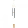 thumbnail image 2 of Campana De Viento, Campana De Jardín De Metal, Sonidos únicos Y Elegantes, Campana De Jardín Dulce, 6 Tubos, Columpio De 25,6 Pulgadas Con Decoración De Viento, Vida Para, 2 of 7